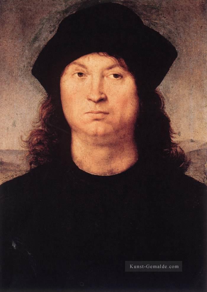 Porträt eines Mannes  Renaissance Meister Raphael Ölgemälde